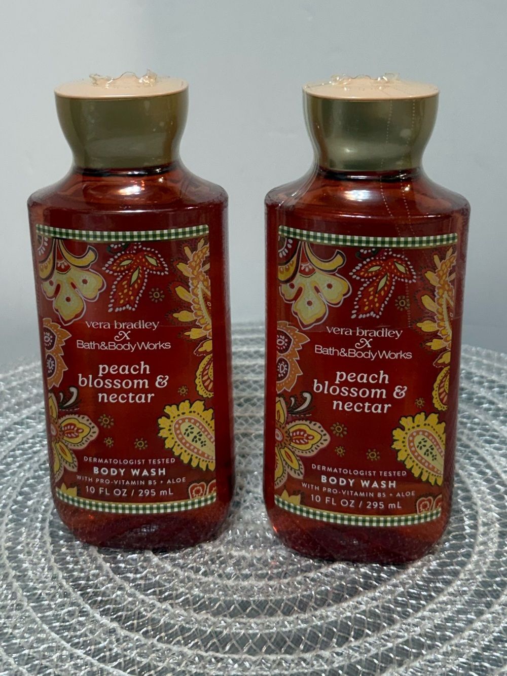 BBW x Vera Bradley Body Wash Set of 2 NWT
